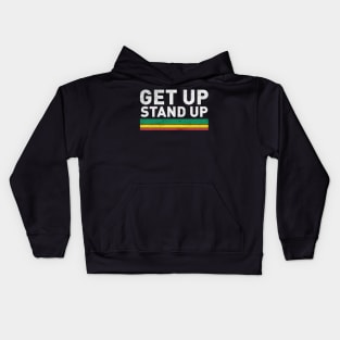 Get up stand up Kids Hoodie